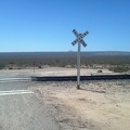 After a nice, fast downhill on Cedar Canyon Road, I arrive at the famous stop sign at Kelso-Cima Road
