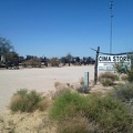 My break finished at the Cima store, it's time to hit the road again and ride on down the hill to Nipton: 25 miles ahead