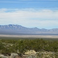 Against my will, I can't help but look across Ivanpah Valley to the Primm Brightsource solar plant under construction