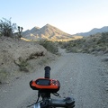 I decide I don't feeling like riding up Ivanpah Road any further and look for a campsite on adjacent Slaughterhouse Spring Road