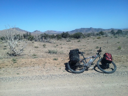 I finally leave: on my way out of Mid Hills Campground, I run into Ranger Greg, and we have a great chat