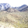 It was a good decision to climb to this crest; I can now see part of the road to Tough Nut Mine in the distance on my left