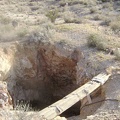 A shaft at the mine site at the end of the middle fork of Globe Mine Road