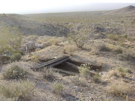 Another mine shaft sits nearby