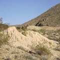 Tailings from the mine at the end of the middle fork of Globe Mine Road