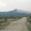 Approaching the base of the New York Mountains, I ride a mile on Ivanpah Road, looking for the road to Keystone Canyon