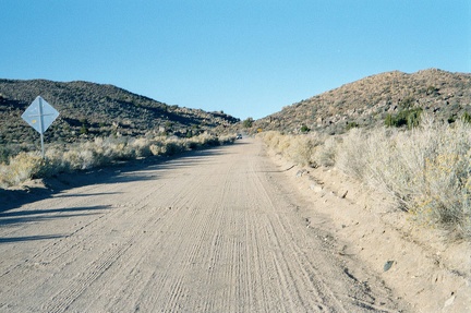 Black Canyon Road climbs slowly the next eight miles toward Mid Hills Campground