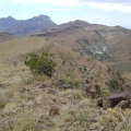 I climb up onto Wild Horse Mesa and revel in the views toward Beecher Canyon and Providence Mountains