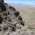 Willow Wash, where I'll be hiking in a while, is in front of that hill in the middle ground