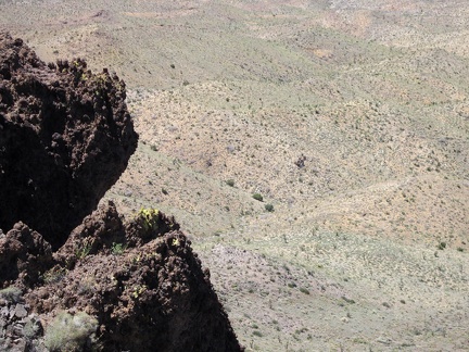 Another steep drop on the north face of Bathtub Spring Peak