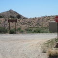 A quarter mile down the road from my campsite at Mid Hills campground, I turn right on Wild Horse Canyon Road