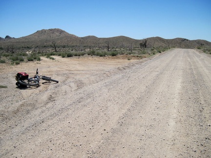 About two miles down Wild Horse Canyon Road, I reach my next turn, an unnamed road that I'll call Gold Valley Mine Road