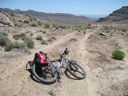 I whoosh down Gold Valley Mine Road, toward Gold Valley itself