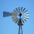 The windmill at the Gold Valley Mine site is from the American West Windmill Company in Amarillo, Texas