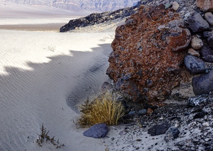 Jagged shadow, Death Valley National Park