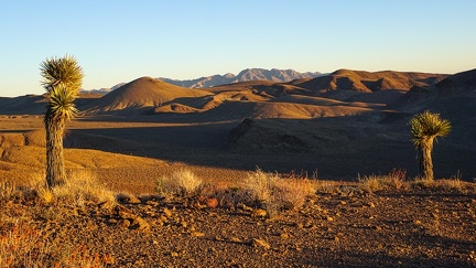 Simple sunset, Death Valley National Park—nothing to do but watch it change