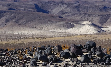 Those darker hills, with their simple lines and angles, Death Valley National Park