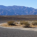 Quiet moment at the end of a pristine dry lake