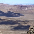 A glance across the Nevada border from the Last Chance Range