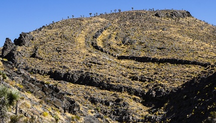 Swirling hillside