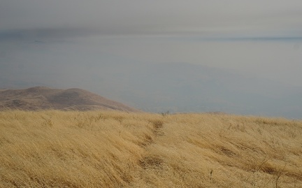 Smoke in the Monument Peak area, August 2020