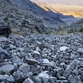 Light in the canyon dims first, and then the temperature starts dropping rapidly, as sunset approaches