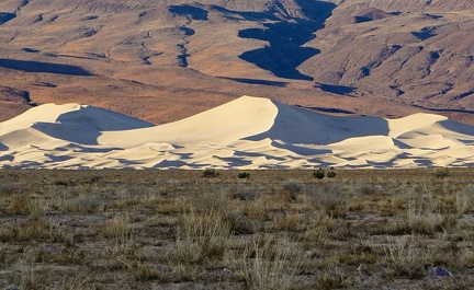 Early sunrise, Eureka Dunes