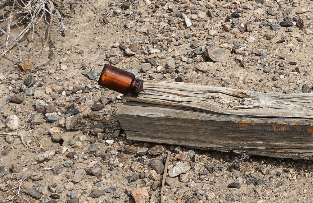Mining claim in a bottle