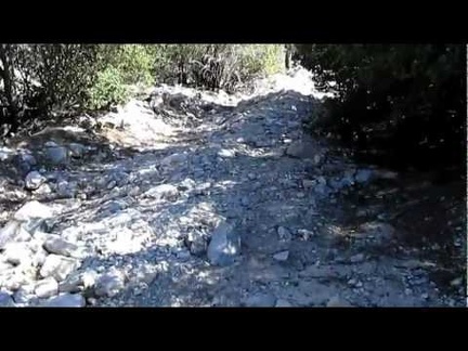 Hiking up the hill toward Keystone Spring, Mojave National Preserve