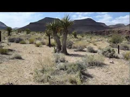 I reach the end of the dirt road, just south of Rustler Canyon, and park the bicycle