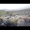 After my walk around the bottom of Grass Canyon, I ride a few miles down Black Canyon Road to the Cave Spring area and pull over
