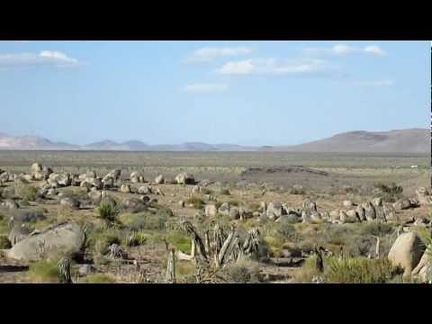 On the way up the fan, I look over to Keckiella Rocks, a small plateau of volcanic-looking rock