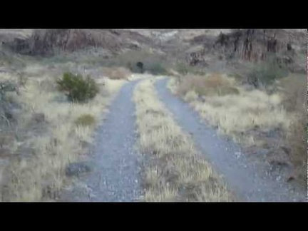 I reach a relatively smooth patch of the road and can ride again, looks like I may make it to the spring before dark after all