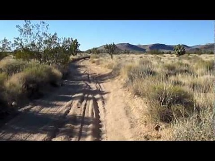 Another short break on the Mojave Road, to refill the water in my bottle