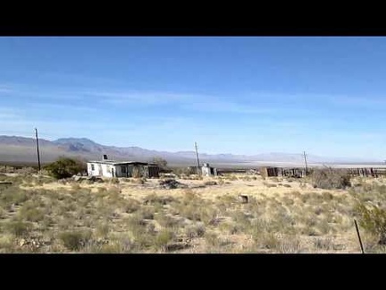 I zoom down the short paved stretch of Ivanpah Rd between Slaughterhouse Spring and the train tracks