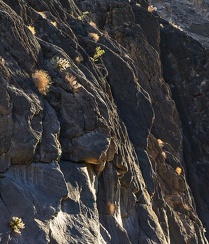 Sundown on the rocks