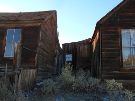 Space between two houses, Bodie Ghost Town
