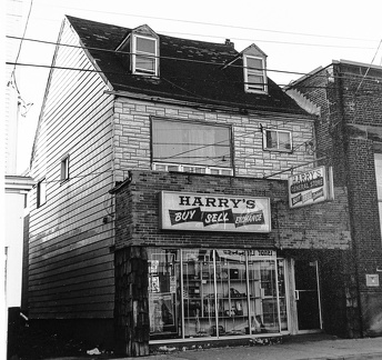 Harry's Buy/Sell/Exchange (Harry's General Store), 2166-68 Gottingen Street, Halifax, Nova Scotia, Fall 1982