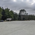 Empty parking lot, weather too hot!