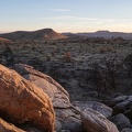 Sundown, Mojave National Preserve, York Fire zone.