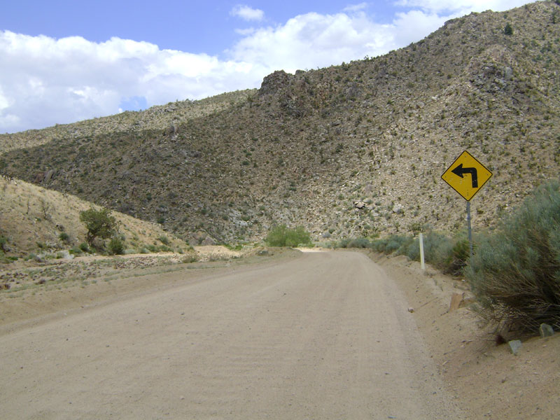 I follow Cedar Canyon Road westward for a few miles, which is also mostly downhill