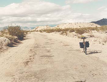 "Paved" segment on Nipton-Desert Road